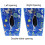 Elastic Suitcase Cover Blue Graffiti 19-32 Inch 4