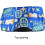 Elastic Suitcase Cover Blue Graffiti 19-32 Inch 5
