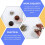 Seasoning Jars Magnetic Wall-Mounted Clear Spice Containers 6