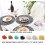 Round Placemats Paper Woven 15 Inch 6 Pack 4