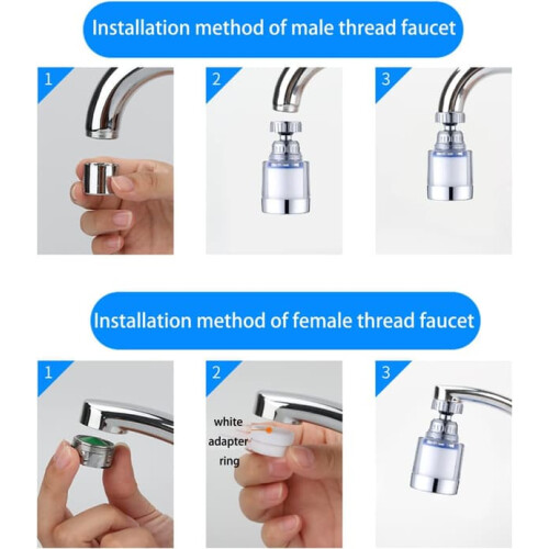 Faucet-Mounted Water Filter Cartridge 2-Pack 2
