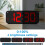 Alarm Clock for Heavy Sleepers with Bed Vibrator and 5
