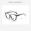 Anti-Blue Light Computer Glasses Light Brown 6