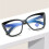 Anti-Blue Light Computer Glasses Light Brown 8