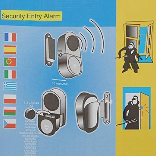 Wireless Home Security Alarm System for Doors and Windows 2
