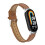 Xiaomi Smart Band 9/8 leather strap litchi brown 2