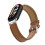 Xiaomi Smart Band 9/8 leather strap litchi brown 4