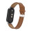 Xiaomi Smart Band 9/8 leather strap litchi brown 5