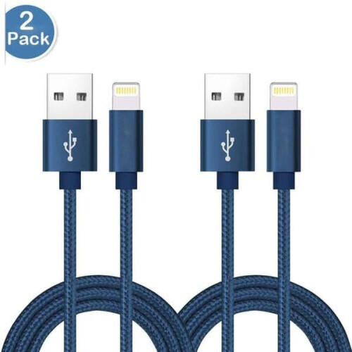iPhone cable red 2 m compatible top quality 1