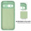 Silicone Case for Google Pixel 9 Green 5