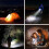 Rechargeable LED Flashlight 30000–100000 Lumens Waterproof 5