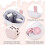 Telescopic pencil holder boba tea shape 1 piece 2