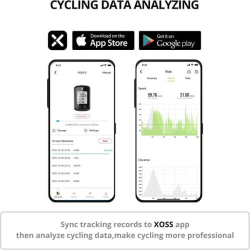 GPS bike computer wireless speedometer 1 unit 2