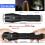 Super Bright Waterproof LED Flashlight XM-L T6 3500LM 7