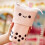 Telescopic pencil holder boba tea shape 1 piece 5