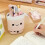 Telescopic pencil holder boba tea shape 1 piece 6