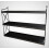 110 cm shelf with 3 shelves black 2