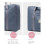 Antqov Reisetasche Weekender 50L 8