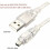 Cabo adaptador USB para FireWire IEEE1394 com conector macho de 4 pinos 2