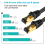 Cabo Ethernet CAT8 24AWG 10Gbps 2