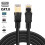 Cabo Ethernet CAT8 24AWG 10Gbps 7