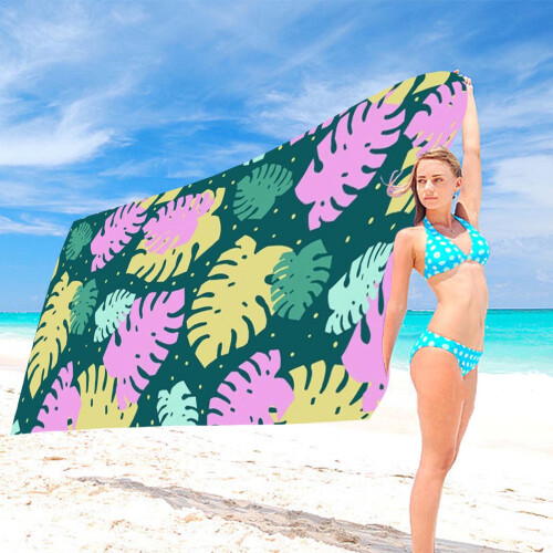 Djunllk strandhanddoek van microvezel, 29 x 59 inch 1