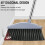 Cleaning Supplies Broom and Dustpan Set with Squeegee 6