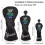 Golf Wood Head Cover White 1 Piece 2