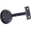 Handrail Brackets Black Stainless Steel 5 pcs 5