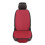 Conjunto de almofada e encosto para assento de carro, respirável e ergonômico. 2