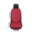 Conjunto de almofada e encosto para assento de carro, respirável e ergonômico. 3