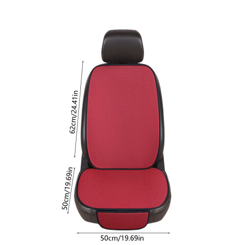 Conjunto de almofada e encosto para assento de carro, respirável e ergonômico. 2