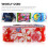 Jelly Roll Cotton Fabric Strips 6.5x50cm 40 pcs 4