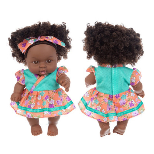 Poupée bébé Mikilon en silicone lavable de 19,8 cm avec vêtements 1