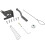 FRCOLOR Self-Locking Gate Latch Heavy Duty 1 Set 3
