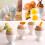 Coquetier en porcelaine GINTBN blanc simple 5
