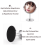 Specchio da trucco RAGUPEL con ingrandimento 5