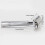 Butterfly Safety Razor with Long Handle and 5 Stainless 6