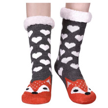 Meias-pantufa femininas UHGANN com antiderrapante para o inverno.