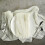 Cheesecloth cotton table napkins ivory 5 pieces 6
