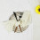 Cheesecloth cotton table napkins ivory 5 pieces 8