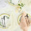 Cheesecloth cotton table napkins ivory 5 pieces 5