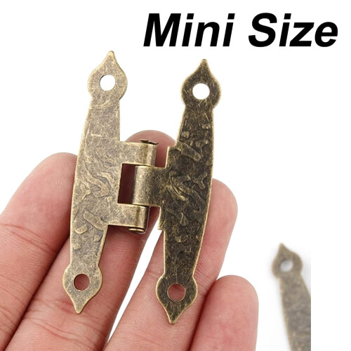 Cerniere decorative in bronzo antico, 6 pezzi 2