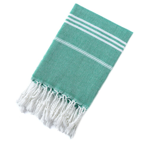 Telo mare turco in cotone a righe, 180x90 cm