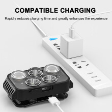 LED headlamp rechargeable900mAh compatible with Buzhi