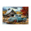 Diamantkunstsett Vintage lastebilgårdsscene5D Rund 1