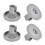Hjul til nedre kurv til oppvaskmaskin PP40mm4PCS 1
