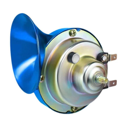 Electric Boat Horn Black 12V