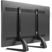 Support de télévision réglable en hauteur pour téléviseurs de 27 à 65 pouces, compatible VESA