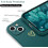 Green Samsung S22 case shockproof silicone TPU 4
